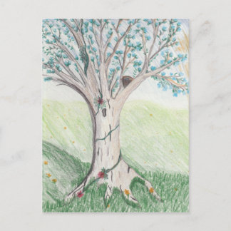 Cartão postal primavera