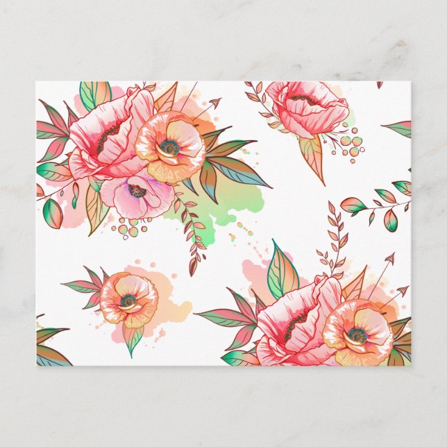 Cartão Postal primavera (Frente)