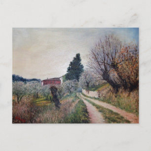 Cartão Postal PRIMAVERA ANTERIOR EM VERNALESE/Paisagem Toscana