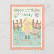 Primavera Blona no jardim floral de pêssego Aniver