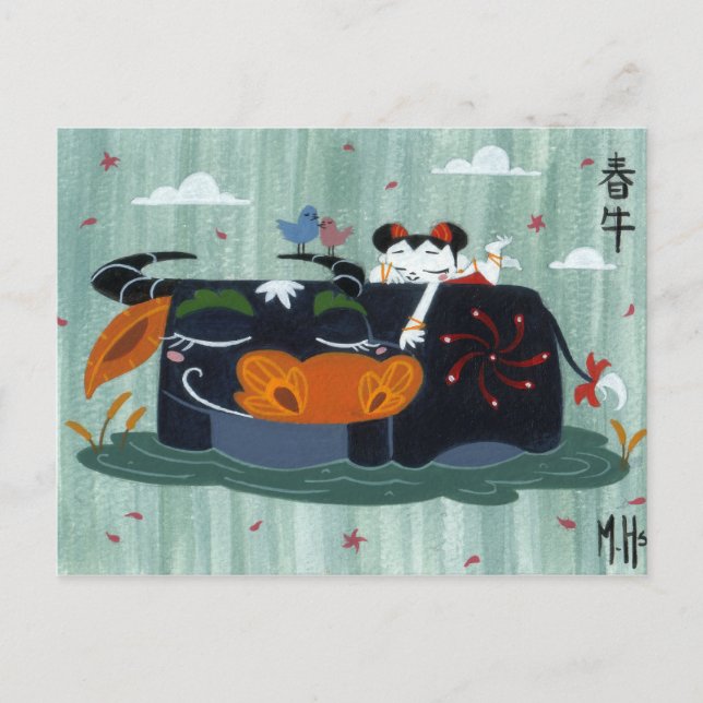 Cartão Postal Primavera Buffalo (Frente)