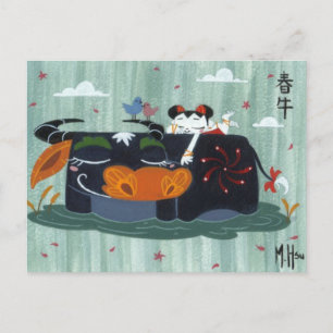 Cartão Postal Primavera Buffalo