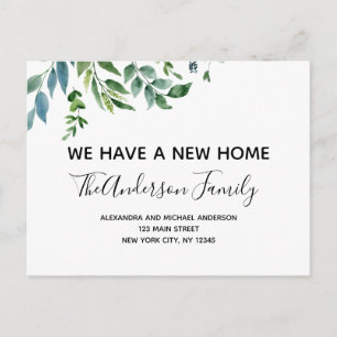 Cartão Postal Primavera de Anúncio de Movimentação de Orçame