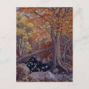 Cartão Postal Primavera de outono