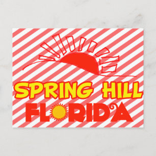Cartão Postal Primavera Hill, Florida