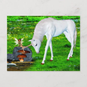 Cartão Postal Primavera no Cartão-postal paralelo