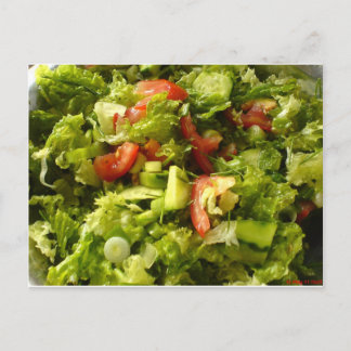 Cartão Postal primavera salada