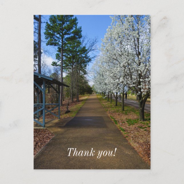 Cartão Postal Primavera Walk (Frente)