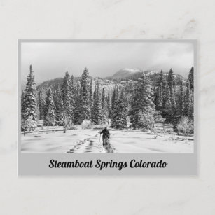 Cartão Postal Primaveras de barco a vapor - Colorado