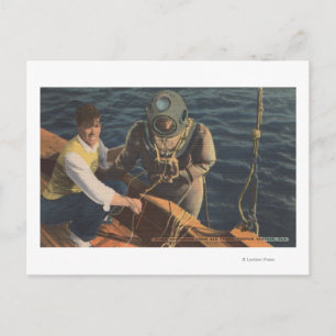 Cartão Postal Primaveras de Tarpon, FL - Visão de mergulho em B