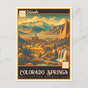 Cartão Postal Primaveras do Colorado, Colorado Vintage