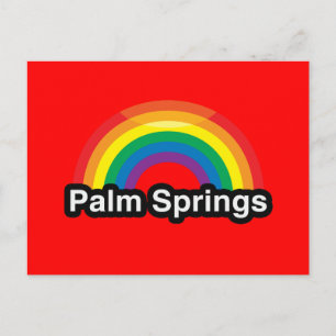 Cartão Postal Primaveras PALM LGBT PRIDE RAINBOW