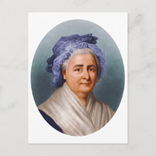 Cartão Postal Primeira-dama americana Martha Dandridge Custis Wa