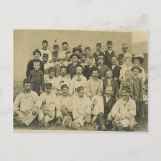 Cartão Postal Primeira Guerra Mundial, Foto da aldeia