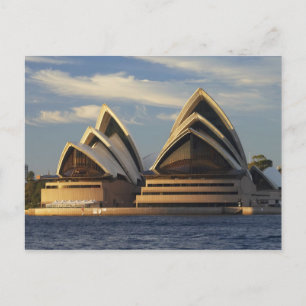 Cartão Postal Primeira Luz na Casa de Ópera de Sydney, Sydney, N