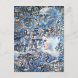 Cartão Postal Primeira Sinfonia de Shostakovich de Pavel Filonov