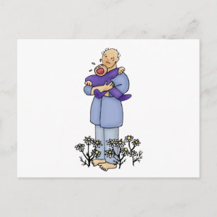 Cartão Postal Primeiro Dia de os pais