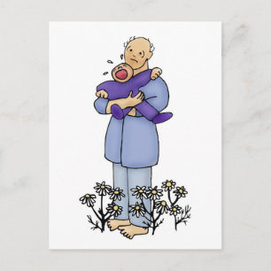 Cartão Postal Primeiro Dia de os pais