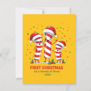 Cartão Postal Primeiro Natal em Família