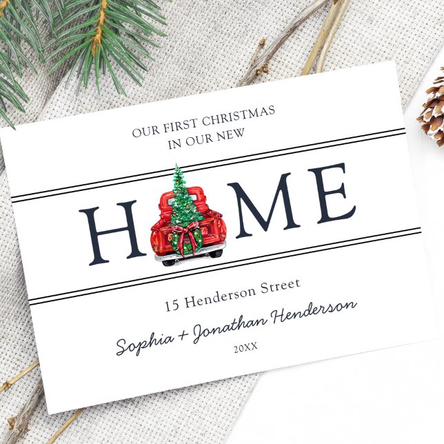 Cartão Postal Primeiro Natal em Nosso Novo Natal (Criador carregado)