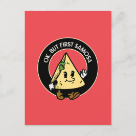 Cartão Postal Primeiro Samosa