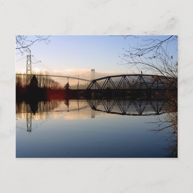 Cartão Postal Primeiros estreitos (Frente)