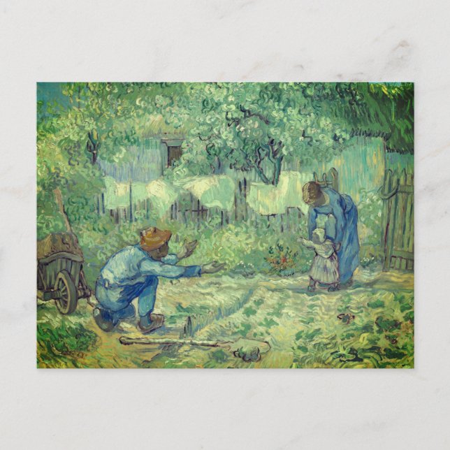 Cartão Postal Primeiros passos (Frente)