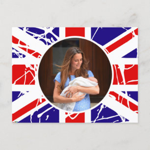 Cartão Postal Prince George Royal Baby