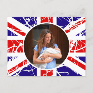 Cartão Postal Prince George Royal Baby