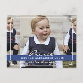 Cartão Postal Prince George - William & Kate