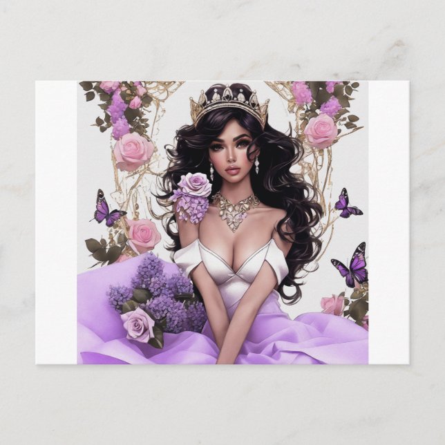 Cartão Postal Princesa (Frente)
