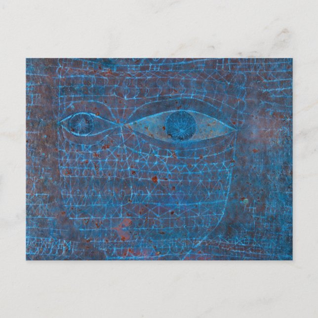 Cartão Postal Princesa Árabe, 1924 por Paul Klee (Frente)