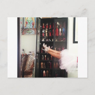 Cartão Postal Princesa calçado