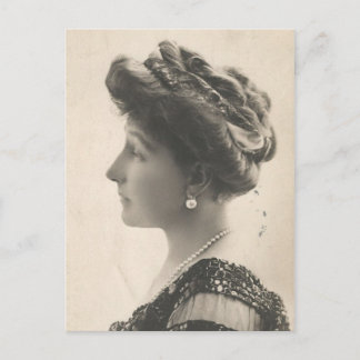 Cartão Postal Princesa coroa Stephanie da Áustria #060H