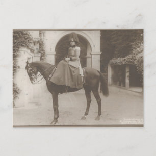 Cartão Postal Princesa da Prússia andando de casinha #060SS
