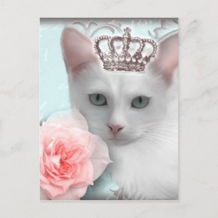 Cartão Postal Princesa de Neve