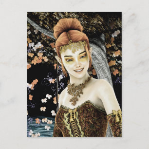 Cartão Postal Princesa de Outono