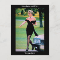 Princesa Diana naquele "Vestido da Vingança"