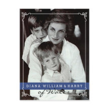 Princesa Diana of Wales Will e Harry