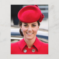 Princesa Kate vermelha estilizada