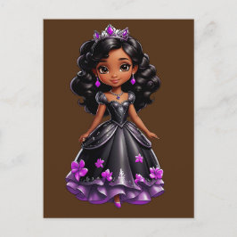 Cartão Postal Princesa Negra
