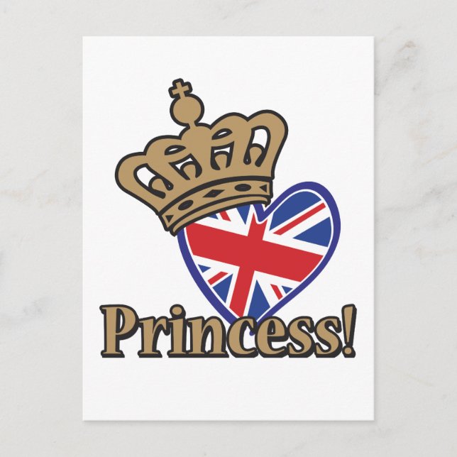 Cartão Postal Princesa Real (Frente)
