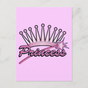 Cartão Postal Princesa Rosa Coroa