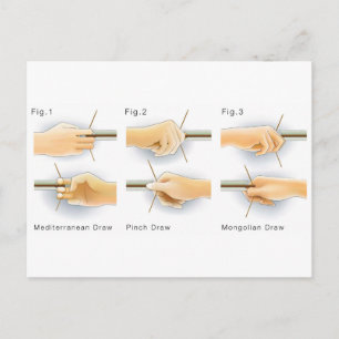 Cartão Postal Principais métodos de desenho de Arcos Kyudo Arche