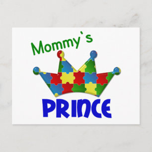 Cartão Postal Príncipe 3 AUTISMO