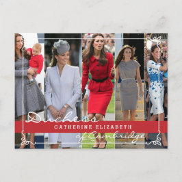 Cartão Postal Príncipe George de Kate Middleton