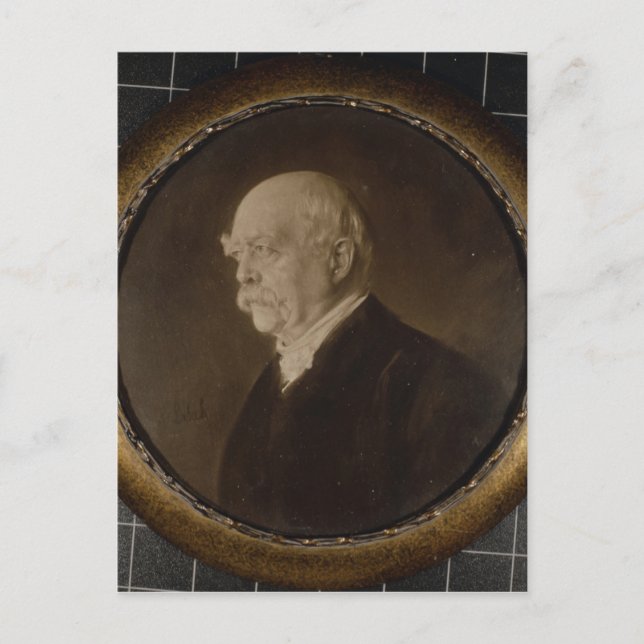 Cartão Postal Príncipe Otto de Bismarck (Frente)