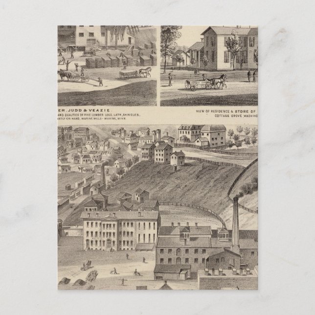 Cartão Postal Prisão Estatal de Minnesota (Frente)