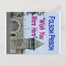 Cartão Postal Prisão Folsom: "Queria Que Você Estivesse Aqui" #2