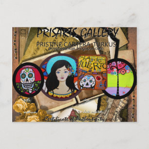 Cartão Postal Prisarts COA
